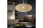 Eglo | Campilo Thread and Plastic Contemporary Pendant Light | White/Beige Eglo | Campilo Thread and Plastic Contemporary Pendant Light | White/Beige