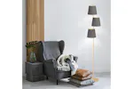 Eglo | Almeida 2 Floor Lamp | Gold/Cappuccino Eglo | Almeida 2 Floor Lamp | Gold/Cappuccino