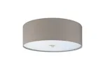 Eglo | Pasteri 3-light Ceiling Light | Taupe Eglo | Pasteri 3-light Ceiling Light | Taupe