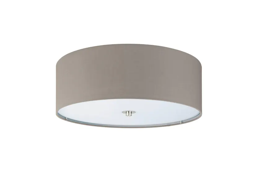 Eglo | Pasteri 3-light Ceiling Light | Taupe Eglo | Pasteri 3-light Ceiling Light | Taupe