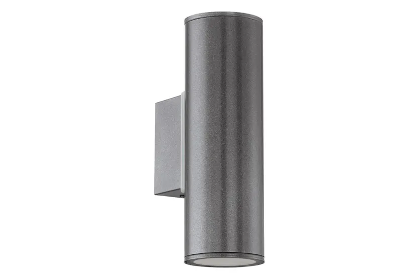 Eglo | Riga 2-light Exterior LED Wall Light | Anthracite Eglo | Riga 2-light Exterior LED Wall Light | Anthracite