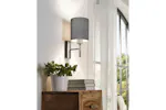 Eglo | Pasteri Wall Light | Nickel/Grey Eglo | Pasteri Wall Light | Nickel/Grey