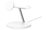 Belkin BoostCharge Pro 15W 3-in-1 Magnetic Wireless Charging Stand with Qi2 | White Belkin BoostCharge Pro 15W 3-in-1 Magnetic Wireless Charging Stand with Qi2 | White