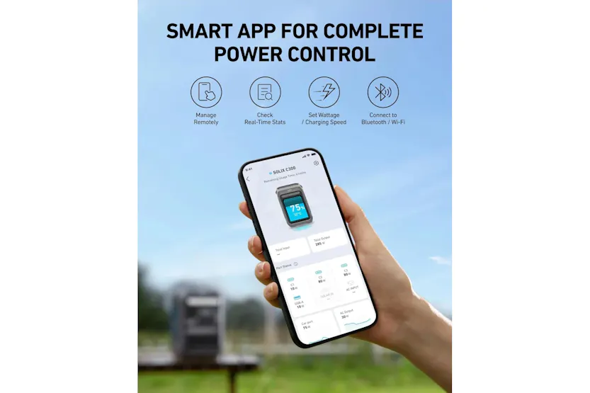 Anker Solix C300X AC Portable Power Station | 300W | A1723211 Anker Solix C300X AC Portable Power Station | 300W | A1723211