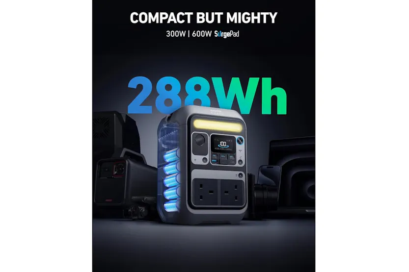Anker Solix C300X AC Portable Power Station | 300W | A1723211 Anker Solix C300X AC Portable Power Station | 300W | A1723211