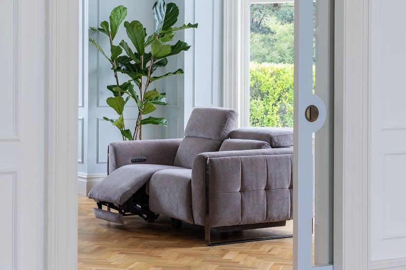 Cruz 2 Seater Sofa | Power Recliner | Fabric | Nutmeg Cruz 2 Seater Sofa | Power Recliner | Fabric | Nutmeg