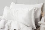 The Linen Consultancy | 19 Momme Silk Pillowcase | White The Linen Consultancy | 19 Momme Silk Pillowcase | White