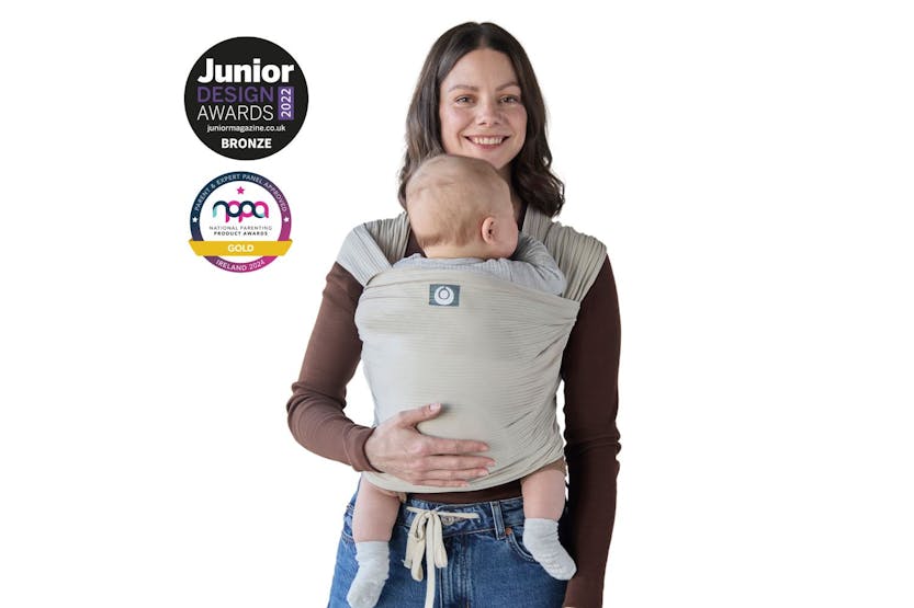 Stretchy Baby Wrap Organic Corduroy Ecru Stretchy Baby Wrap Organic Corduroy Ecru