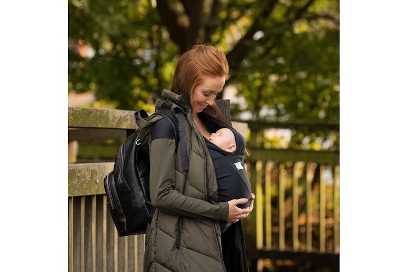 Stretchy Baby Wrap Organic Cotton Ebony Stretchy Baby Wrap Organic Cotton Ebony