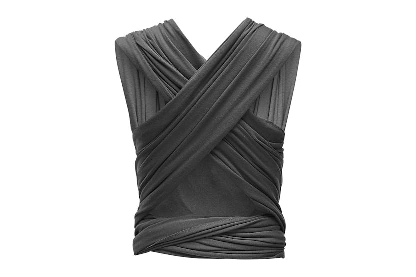 Stretchy Baby Wrap Organic Cotton Graphite Stretchy Baby Wrap Organic Cotton Graphite