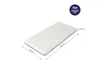 Premium Clevafoam Support Mattress - 70 X 140 X 9 Cm - Cot Bed Size Premium Clevafoam Support Mattress - 70 X 140 X 9 Cm - Cot Bed Size