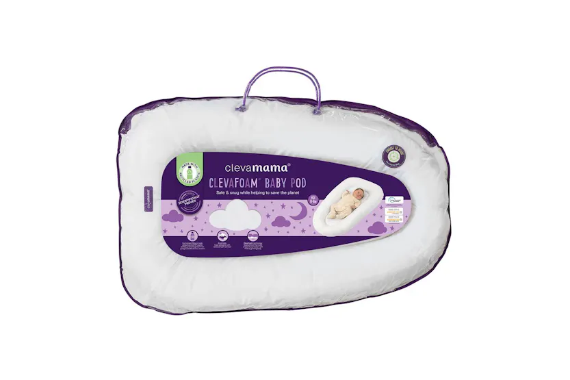 Clevafoam Baby Pod- White0-6m Select Clevafoam Baby Pod- White0-6m Select