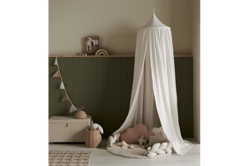 Maia Muslin Play Mat - Soft White Maia Muslin Play Mat - Soft White