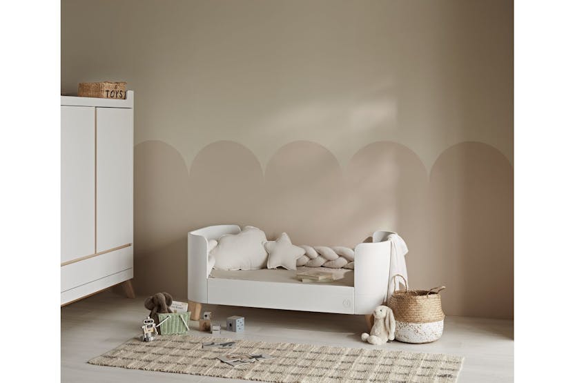 Maia Muslin Fitted Cotsheets 60120 2pk - Sand Maia Muslin Fitted Cotsheets 60120 2pk - Sand