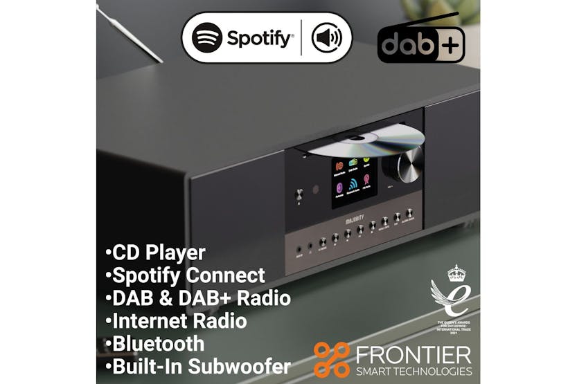 Majority Quadriga All-in-One Music System Radio | 1000002837 Majority Quadriga All-in-One Music System Radio | 1000002837