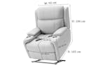 Cameron Armchair | Lift & Tilt | Power Recliner | Heated & Massage Seat | Fabric Cameron Armchair | Lift & Tilt | Power Recliner | Heated & Massage Seat | Fabric
