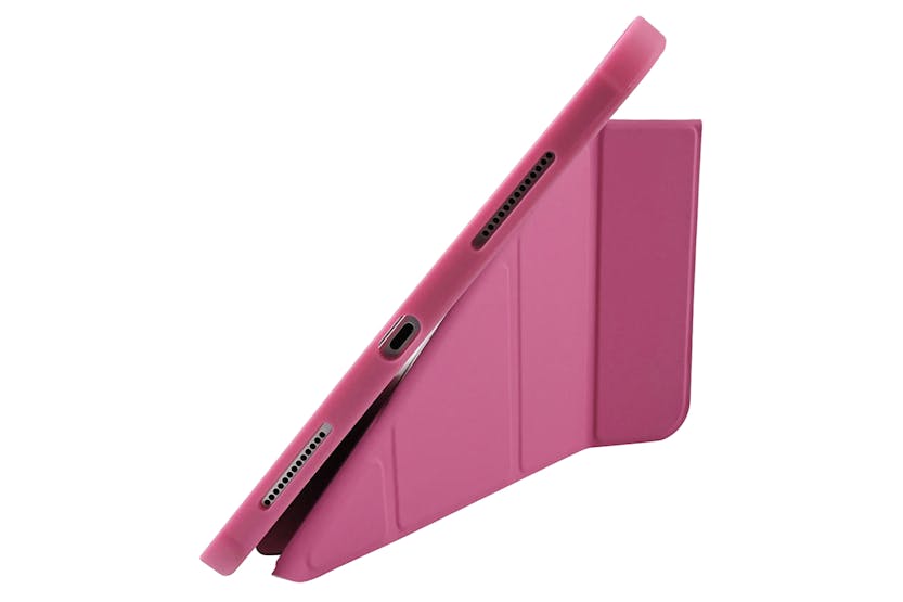 Pomologic iPad Air 11 BookFold Clear + Pencil Holder (A16) | Pink Pomologic iPad Air 11 BookFold Clear + Pencil Holder (A16) | Pink