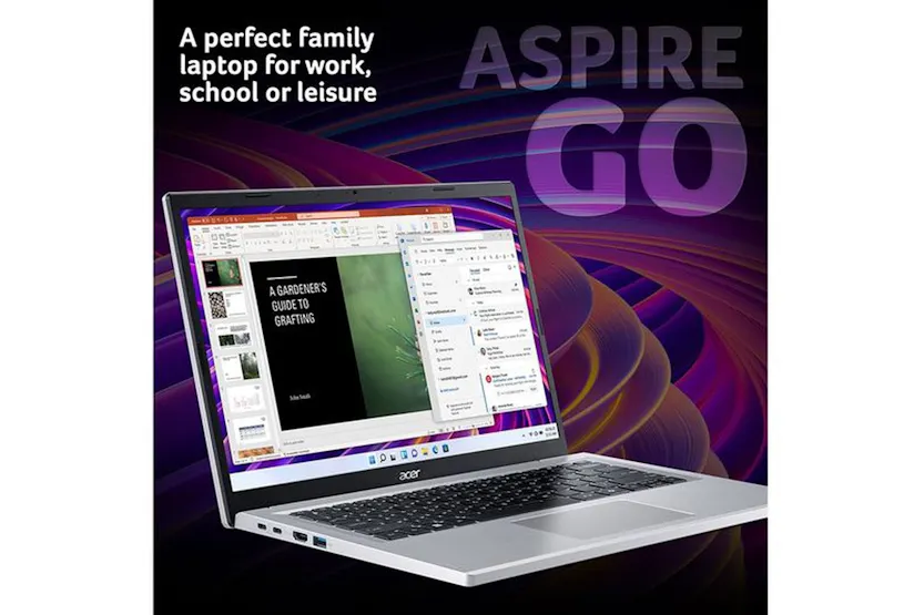 ACER Aspire Go 14" | AMD Ryzen 3 | 8GB | 512GB | Silver ACER Aspire Go 14" | AMD Ryzen 3 | 8GB | 512GB | Silver