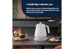 DeLonghi 1.7L Eclettica Special Tea Kettle | KBY3011.W | Whimsical White DeLonghi 1.7L Eclettica Special Tea Kettle | KBY3011.W | Whimsical White