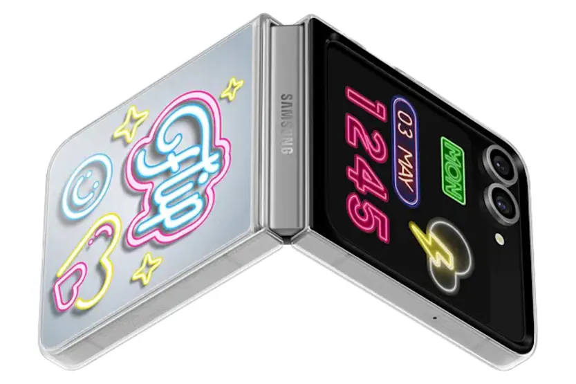 Samsung Galaxy Z Flip 6 Neon Flipsuit Case| Grey Samsung Galaxy Z Flip 6 Neon Flipsuit Case| Grey