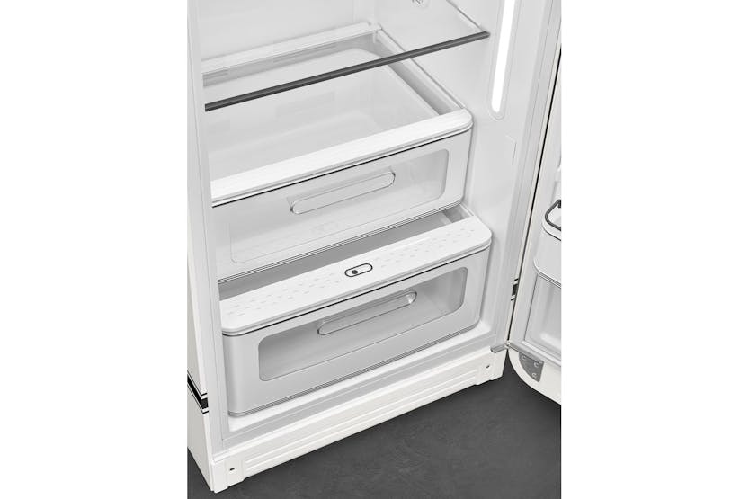 Smeg 50's Style Porsche Freestanding Fridge | FAB28RDPCW6 | Carrara White Smeg 50's Style Porsche Freestanding Fridge | FAB28RDPCW6 | Carrara White