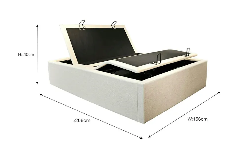 Motion Bed Ottoman N700 | Double | 4ft6 | Beige Motion Bed Ottoman N700 | Double | 4ft6 | Beige