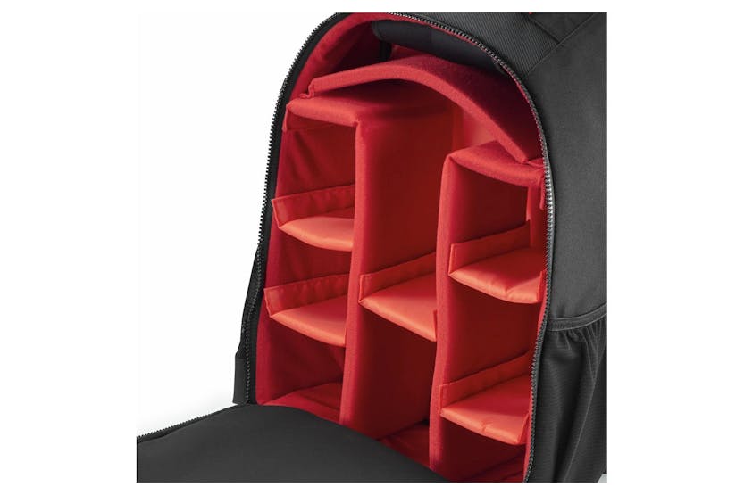 Hama Ohio 190 Camera Backpack | Black/Red Hama Ohio 190 Camera Backpack | Black/Red