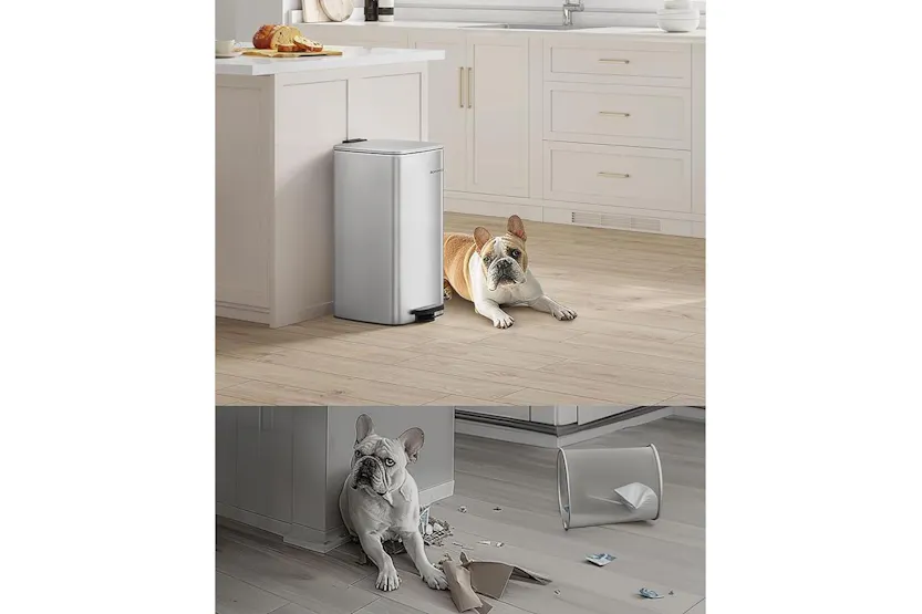 Songmics Trash Can | Rubbish Bin | 34 X 28.5 X 54.4 Cm Songmics Trash Can | Rubbish Bin | 34 X 28.5 X 54.4 Cm