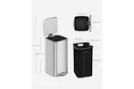 Songmics Trash Can | Rubbish Bin | 34 X 28.5 X 54.4 Cm Songmics Trash Can | Rubbish Bin | 34 X 28.5 X 54.4 Cm