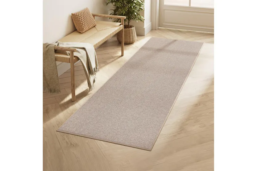 Imitation Jute Rug | Rug | Polyester | 80x200cm Imitation Jute Rug | Rug | Polyester | 80x200cm
