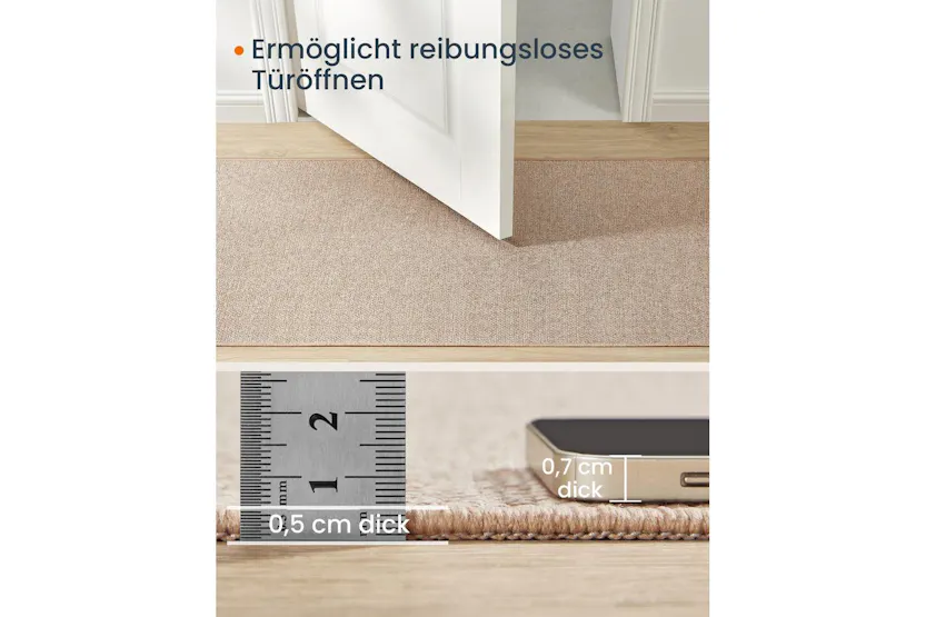 Imitation Jute Rug | Rug | Polyester | 80x200cm Imitation Jute Rug | Rug | Polyester | 80x200cm