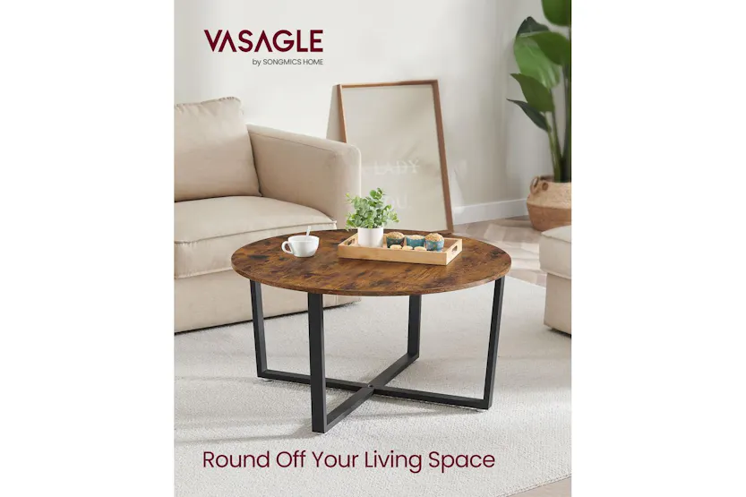 Coffee Table | Coffee Table | Particleboard And Steel | 88 X 47 Cm Coffee Table | Coffee Table | Particleboard And Steel | 88 X 47 Cm