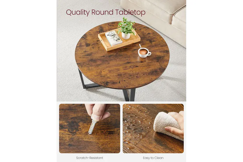 Coffee Table | Coffee Table | Particleboard And Steel | 88 X 47 Cm Coffee Table | Coffee Table | Particleboard And Steel | 88 X 47 Cm