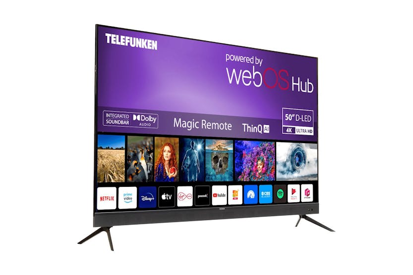 Telefunken N19 50" 4K UHD Smart TV | TS5010 Telefunken N19 50" 4K UHD Smart TV | TS5010