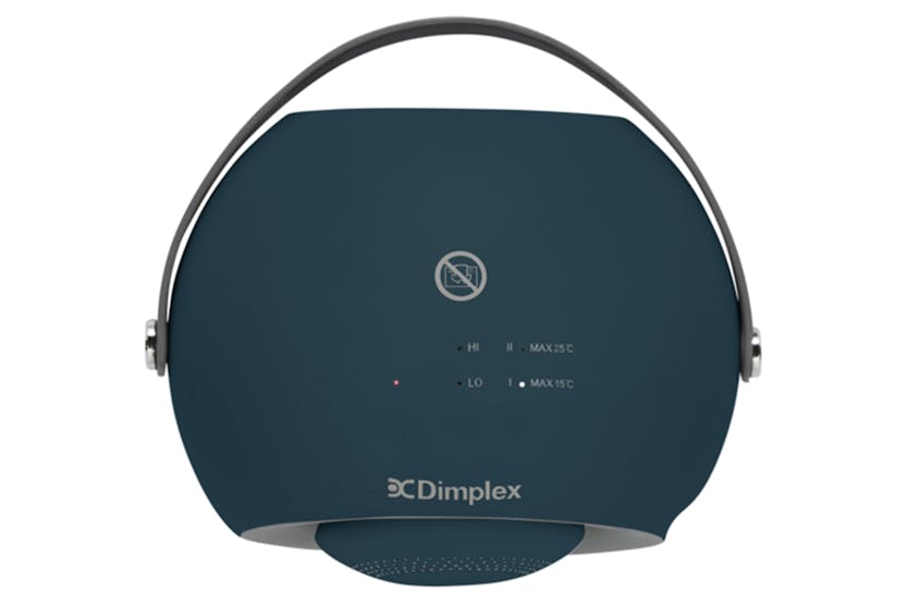 Dimplex 400w Desktop Ceramic Fan Heater | Dark Navy Dimplex 400w Desktop Ceramic Fan Heater | Dark Navy