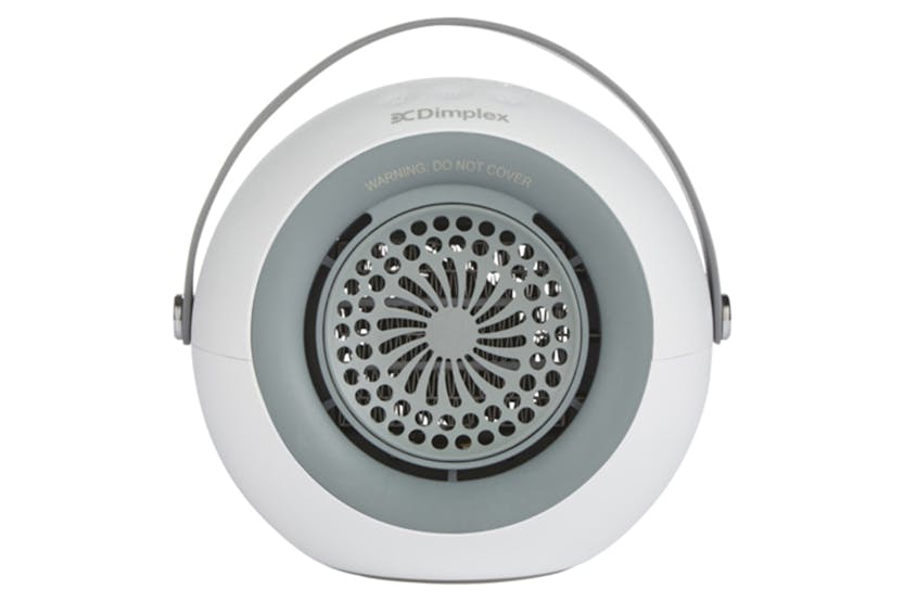 Dimplex 400w Desktop Ceramic Fan Heater | White Dimplex 400w Desktop Ceramic Fan Heater | White
