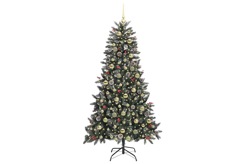Vidaxl Artificial Christmas Tree With 300 Leds Green 99 X 99 X 180 Cm Vidaxl Artificial Christmas Tree With 300 Leds Green 99 X 99 X 180 Cm