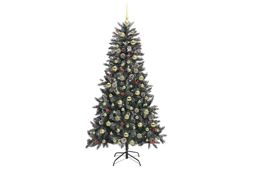 Vidaxl Artificial Christmas Tree With 300 Leds Green 99 X 99 X 180 Cm Vidaxl Artificial Christmas Tree With 300 Leds Green 99 X 99 X 180 Cm