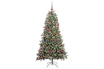 Vidaxl Artificial Christmas Tree With 300 Leds Green 99 X 99 X 180 Cm Vidaxl Artificial Christmas Tree With 300 Leds Green 99 X 99 X 180 Cm
