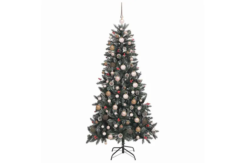 Vidaxl Artificial Christmas Tree With Stand Green 114 X 114 X 210 Cm Vidaxl Artificial Christmas Tree With Stand Green 114 X 114 X 210 Cm