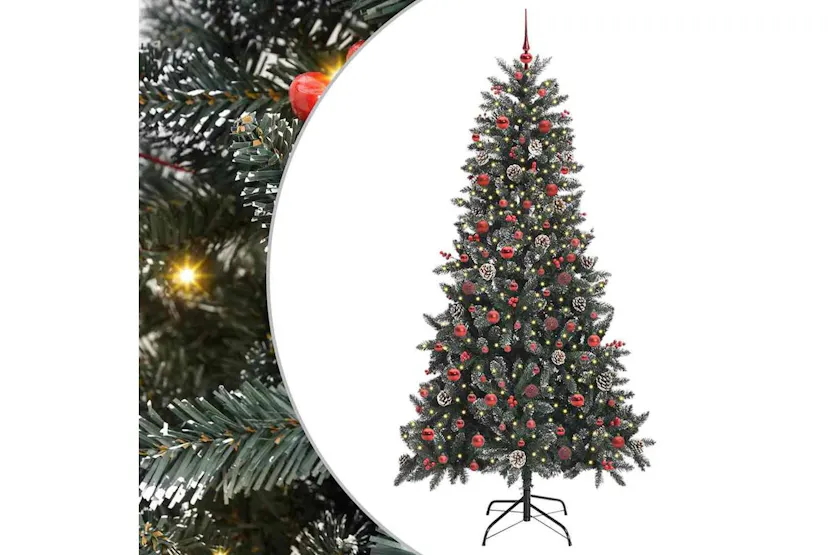 Vidaxl Artificial Christmas Tree With Stand Green 114 X 114 X 210 Cm Vidaxl Artificial Christmas Tree With Stand Green 114 X 114 X 210 Cm