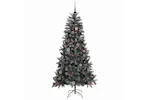 Vidaxl Artificial Christmas Tree With Stand Green 114 X 114 X 210 Cm Vidaxl Artificial Christmas Tree With Stand Green 114 X 114 X 210 Cm