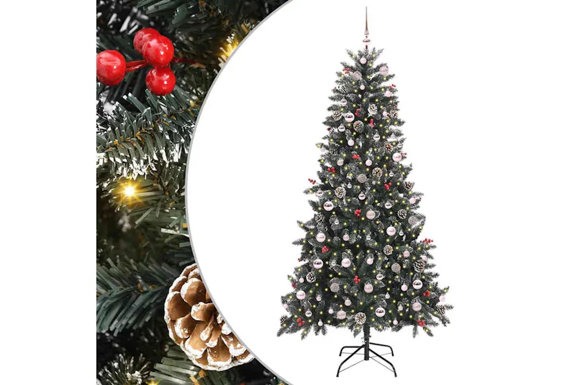 Vidaxl Artificial Christmas Tree With Stand Green 114 X 114 X 210 Cm Vidaxl Artificial Christmas Tree With Stand Green 114 X 114 X 210 Cm