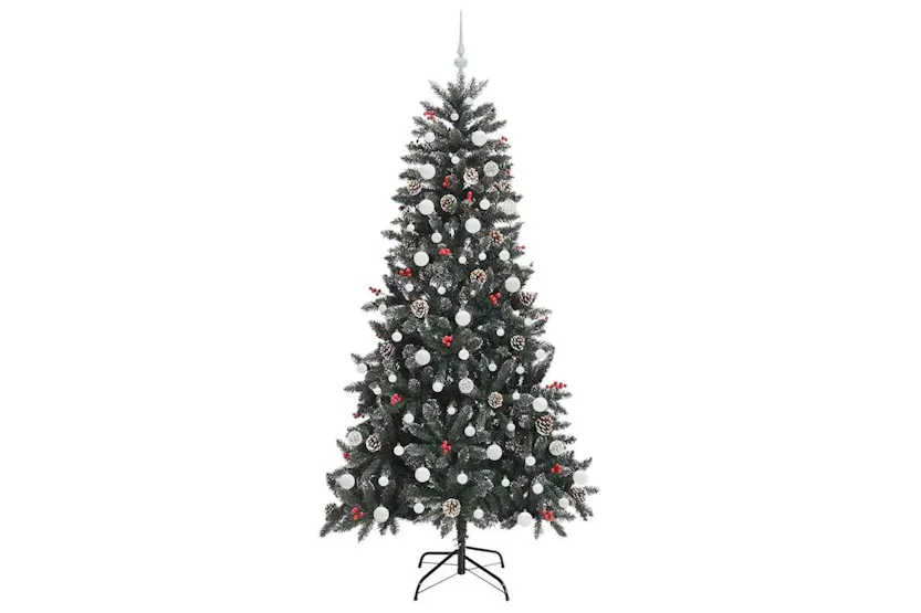 Vidaxl Artificial Christmas Tree With Stand Green 114 X 114 X 210 Cm Vidaxl Artificial Christmas Tree With Stand Green 114 X 114 X 210 Cm