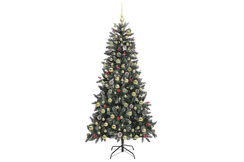 Vidaxl Artificial Christmas Tree With Stand Green 114 X 114 X 210 Cm Vidaxl Artificial Christmas Tree With Stand Green 114 X 114 X 210 Cm