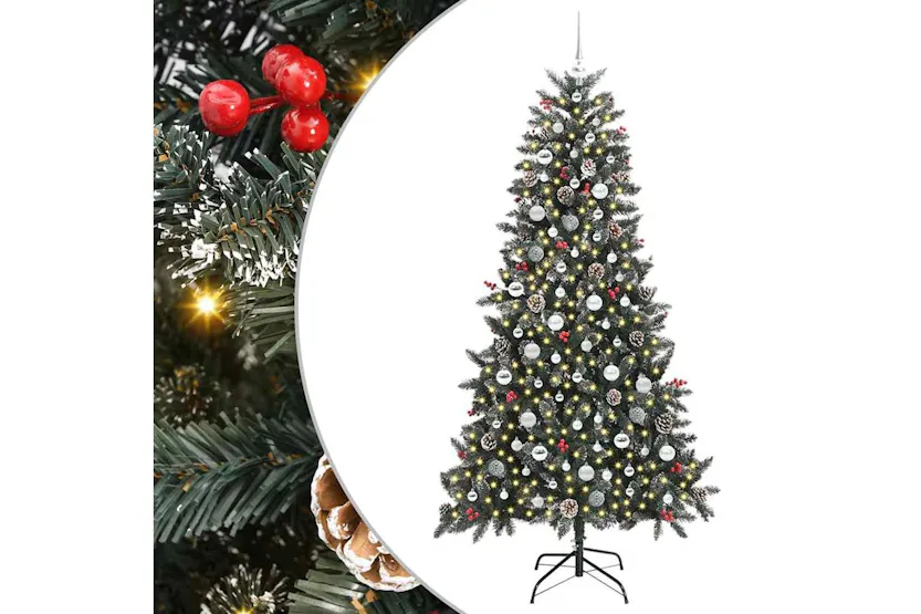 Vidaxl Artificial Christmas Tree With Stand Green 114 X 114 X 210 Cm Vidaxl Artificial Christmas Tree With Stand Green 114 X 114 X 210 Cm