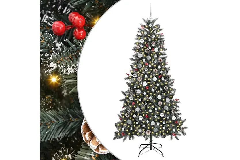 Vidaxl Artificial Christmas Tree With Stand Green 114 X 114 X 210 Cm Vidaxl Artificial Christmas Tree With Stand Green 114 X 114 X 210 Cm