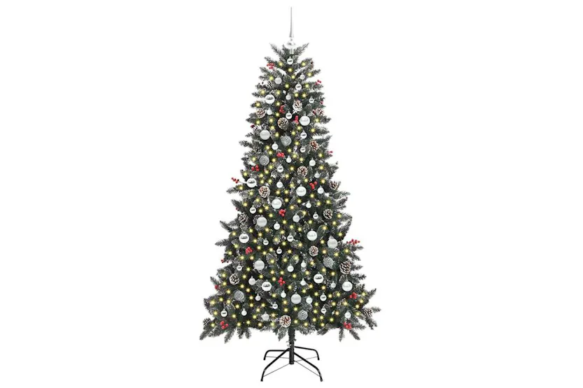 Vidaxl Artificial Christmas Tree With Stand Green 114 X 114 X 210 Cm Vidaxl Artificial Christmas Tree With Stand Green 114 X 114 X 210 Cm