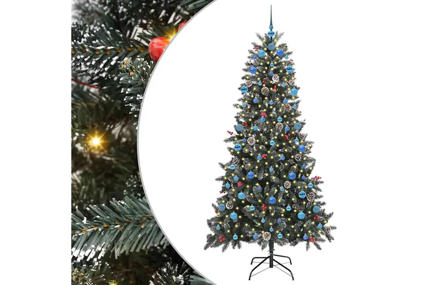 Vidaxl Artificial Christmas Tree With Stand Green 114 X 114 X 210 Cm Vidaxl Artificial Christmas Tree With Stand Green 114 X 114 X 210 Cm