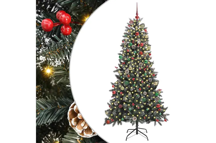 Vidaxl Artificial Christmas Tree With Stand Green 114 X 114 X 210 Cm Vidaxl Artificial Christmas Tree With Stand Green 114 X 114 X 210 Cm